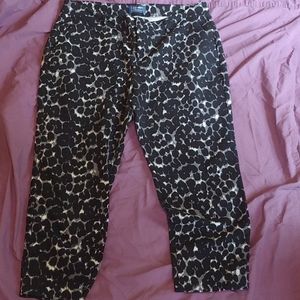 Old Navy Leopard Print Pants
